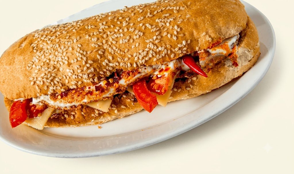 ZINGER SANDWICH SCHARF